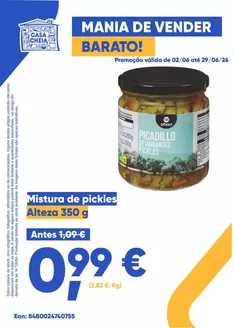 Catálogo Casa Cheia | Mistura de pickles | 2026-06-03T00:00:00.000Z - 2026-06-29T00:00:00.000Z