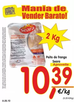 Catálogo Casa Cheia | Peito de frango Seara | 2026-06-05T00:00:00.000Z - 2026-06-10T00:00:00.000Z