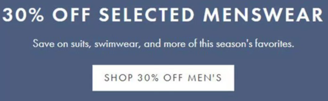 Catálogo Ted Baker | 30% off selected menswear | 2026-06-05T00:00:00.000Z - 2026-06-19T00:00:00.000Z