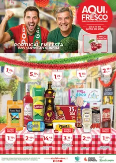 Catálogo Aqui é Fresco | Folheto  | 2026-06-05T00:00:00.000Z - 2026-06-14T00:00:00.000Z