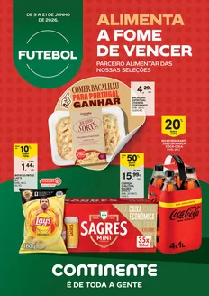 Catálogo Continente em Rabal | Futebol: Alimenta a fome de vencer | 2026-06-09T00:00:00.000Z - 2026-06-21T00:00:00.000Z