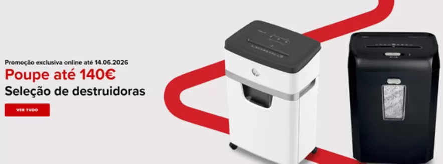 Catálogo Staples em Rabal | Promoções | 2026-06-09T00:00:00.000Z - 2026-06-14T00:00:00.000Z