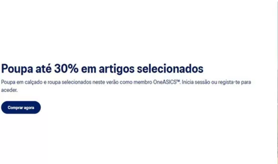 Catálogo Asics em Malhadas | Poupa até 30% em artigos selecionados | 2026-06-10T00:00:00.000Z - 2026-06-24T00:00:00.000Z