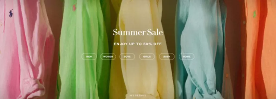 Catálogo Ralph Lauren | Summer Sale | 2026-06-11T00:00:00.000Z - 2026-07-21T00:00:00.000Z