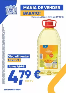 Catálogo Casa Cheia | Óleo alimentar | 2026-06-15T00:00:00.000Z - 2026-06-29T00:00:00.000Z