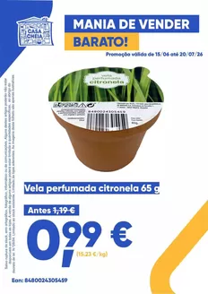 Catálogo Casa Cheia | Vela perfumada citronela | 2026-06-17T00:00:00.000Z - 2026-07-20T00:00:00.000Z