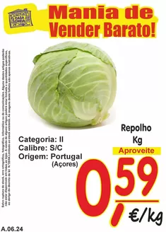 Catálogo Casa Cheia em Rebordosa | Repolho | 2026-06-19T00:00:00.000Z - 2026-06-24T00:00:00.000Z