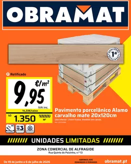 Catálogo Obramat | Folheto | 2026-06-22T00:00:00.000Z - 2026-07-06T00:00:00.000Z