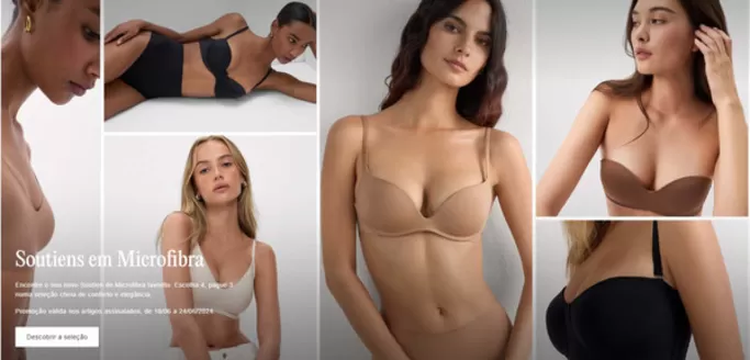 Catálogo Intimissimi | Soutiens em Microfibra | 2026-06-22T00:00:00.000Z - 2026-06-24T00:00:00.000Z