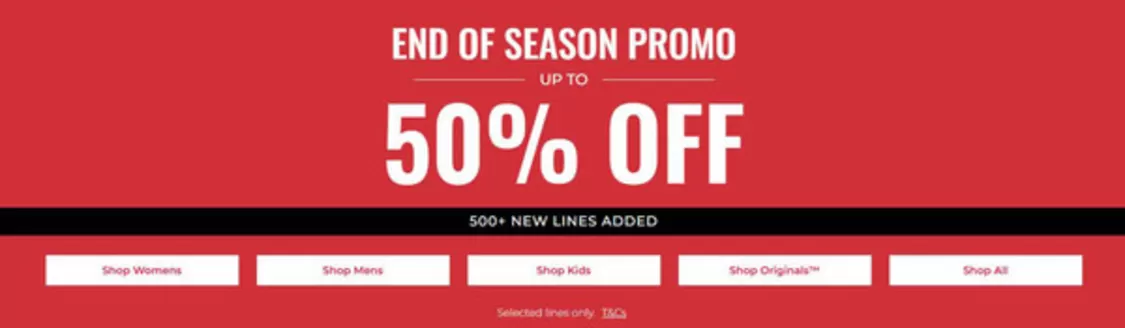 Catálogo Clarks | Up to 50% Off | 2026-06-22T00:00:00.000Z - 2026-07-06T00:00:00.000Z