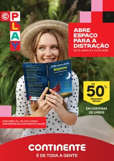 Catálogo Continente Bom dia | Feira do Livro | 2026-06-23T00:00:00.000Z - 2026-07-05T00:00:00.000Z
