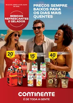 Catálogo Continente Bom dia | Bebidas Refrescantes e Gelados | 2026-06-23T00:00:00.000Z - 2026-07-05T00:00:00.000Z
