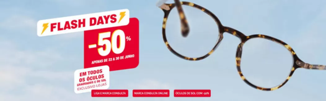 Catálogo Mais Optica em Pedreira (Tomar) | Flash days | 2026-06-23T00:00:00.000Z - 2026-06-30T00:00:00.000Z