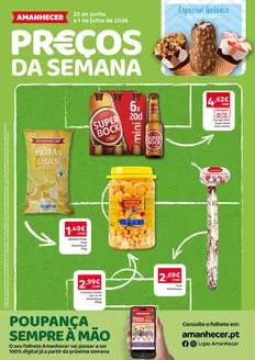 Catálogo Amanhecer em Encarnação (Mafra) | Amanhecer - Madeira | 2026-06-25T00:00:00.000Z - 2026-07-01T00:00:00.000Z
