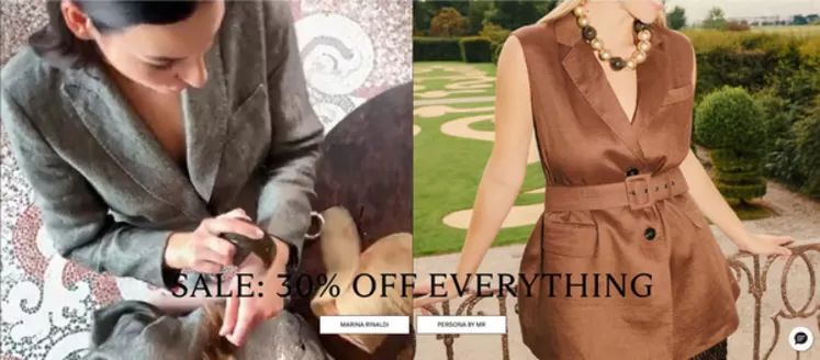 Catálogo Marina Rinaldi | Sale: 30% off everything | 2026-06-25T00:00:00.000Z - 2026-07-09T00:00:00.000Z