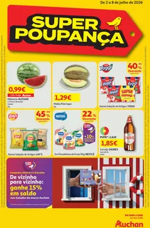 Catálogo Auchan em Olival Vno | Super Poupança | 2026-06-25T00:00:00.000Z - 2026-07-01T00:00:00.000Z