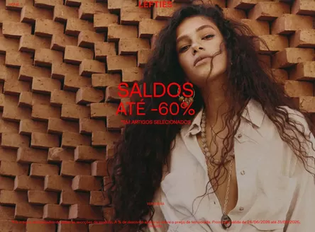 Catálogo Lefties | Saldos até -60% | 2026-06-26T00:00:00.000Z - 2026-08-31T00:00:00.000Z