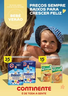 Catálogo Continente Bom dia em Rio Mau (Vila do Conde) | Bebé Verão | 2026-06-30T00:00:00.000Z - 2026-07-12T00:00:00.000Z