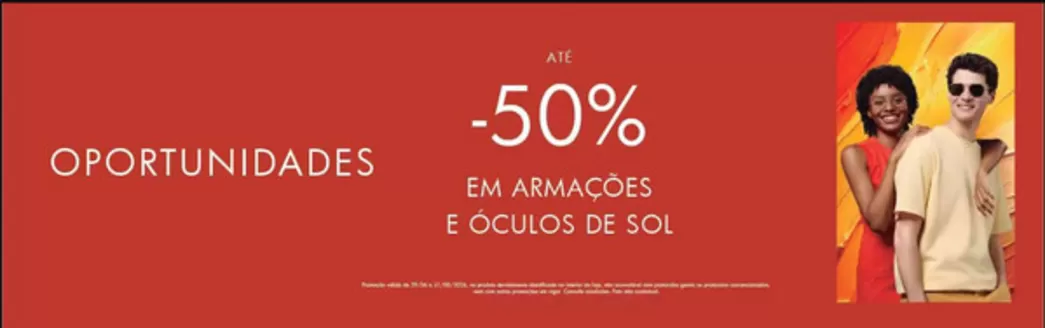 Catálogo Grandoptical em Rio Mau (Vila do Conde) | Até -50% | 2026-07-01T00:00:00.000Z - 2026-08-31T00:00:00.000Z