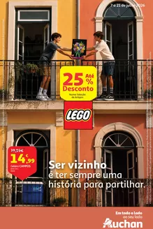 Folheto Auchan em  | Férias de Verão + Tempos Livres | 2026-07-07T00:00:00.000Z - 2026-07-21T00:00:00.000Z