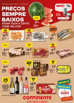 Folheto Continente em Altura | Semanal: Preços sempre baixos | 2026-07-14T00:00:00.000Z - 2026-07-20T00:00:00.000Z