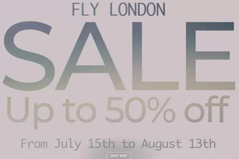 Catálogo FLY London em Estremoz | Sale up to 50% off | 2026-07-15T00:00:00.000Z - 2026-08-13T00:00:00.000Z