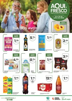 Folheto Aqui é Fresco em Bobadela | Folheto n14 Jul Dia dos Avos | 2026-07-15T00:00:00.000Z - 2026-07-26T00:00:00.000Z