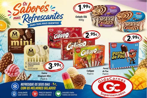 Catálogo GidaCarnes Supermercados em Perelhal | Folheto GidaCarnes Supermercados | 2026-07-20T00:00:00.000Z - 2026-08-03T00:00:00.000Z