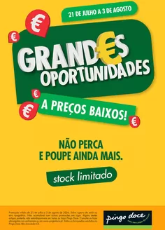 Catálogo Pingo Doce | Folheto Bazar Grandes Oportunidades | 2026-07-22T00:00:00.000Z - 2026-08-03T00:00:00.000Z
