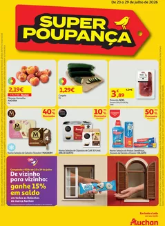 Catálogo Auchan | Super Poupança | 2026-07-23T00:00:00.000Z - 2026-07-29T00:00:00.000Z
