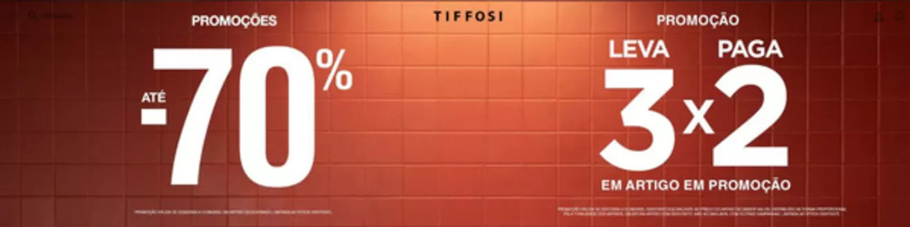Catálogo Tiffosi em Escalos de Cima | Promoções | 2026-07-24T00:00:00.000Z - 2026-08-31T00:00:00.000Z
