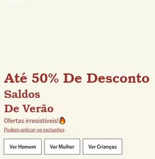 Catálogo Timberland em Escalos de Cima | Até -50% de desconto | 2026-07-24T00:00:00.000Z - 2026-08-07T00:00:00.000Z