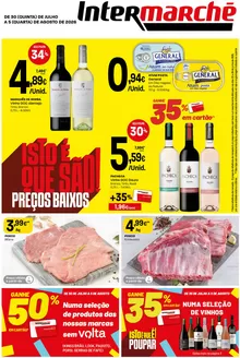 Catálogo Intermarché em Fragosela | Isto é que são preços BAIXOS! | 2026-07-30T00:00:00.000Z - 2026-08-05T00:00:00.000Z