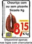 Catálogo Casa Cheia em Campelos | Chouriço com ou sem picante Sicosta | 2025-12-05T00:00:00.000Z - 2025-12-10T00:00:00.000Z