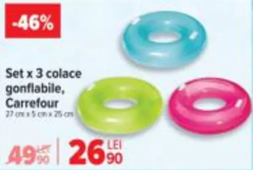 Set x 3 colace gonflabile
