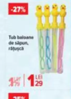 Tub baloane de săpun, rățușcă