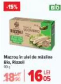 Macrou in ulei de măsline Bio
