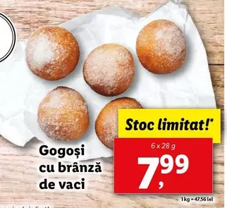 Gogoși cu brânză de vaci