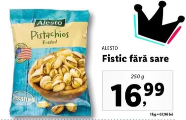 Fistic fără sare