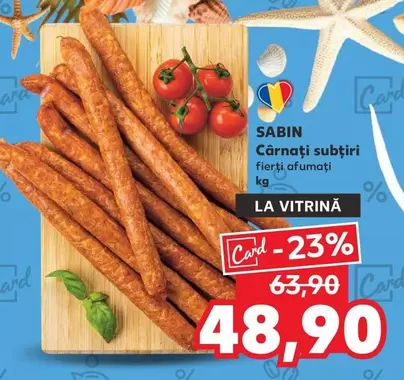 Cârnaţi subţiri