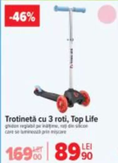 Trotinetă cu 3 roti