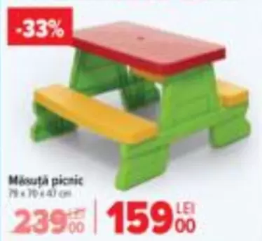 Măsuță picnic