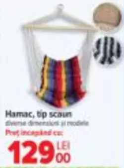 Hamac, tip scaun