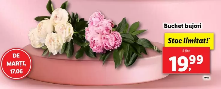 Buchet bujori