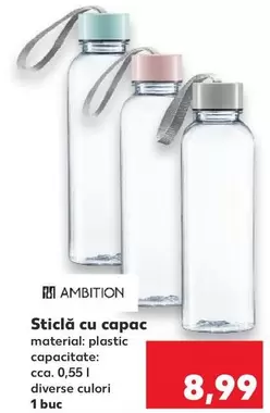 Sticlă cu capac