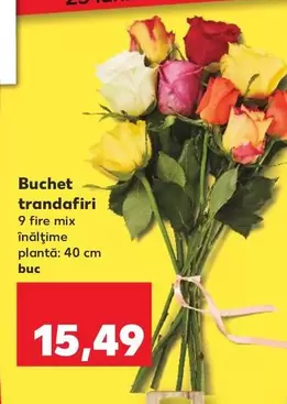 Buchet trandafiri