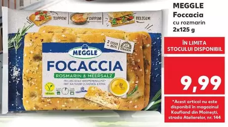 Foccacia cu rozmarin