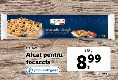 Aluat pentru focaccia