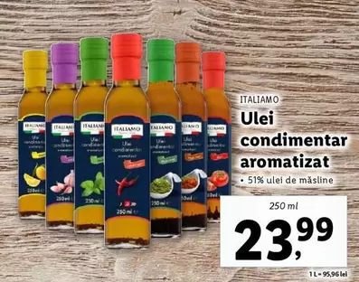 Ulei condimentar aromatizat
