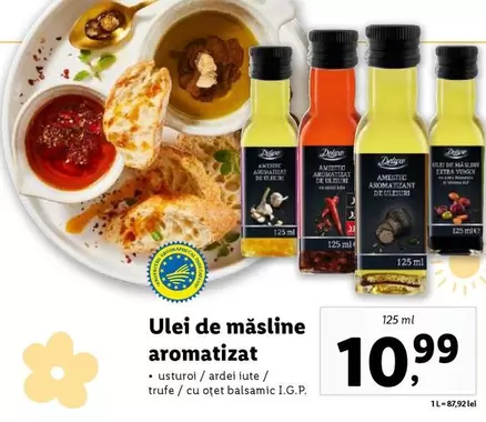 Ulei de măsline aromatizat